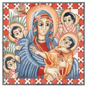 Madonna With Robins & The Holy Family With Sheep (Mixed Pack)
